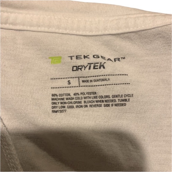 Tek Gear White Tank Top - Picture 3 of 3